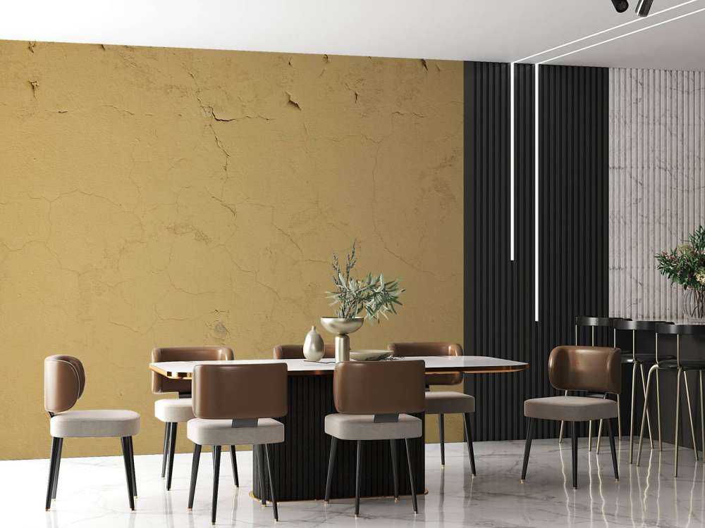 Ściana z popękaną farbą