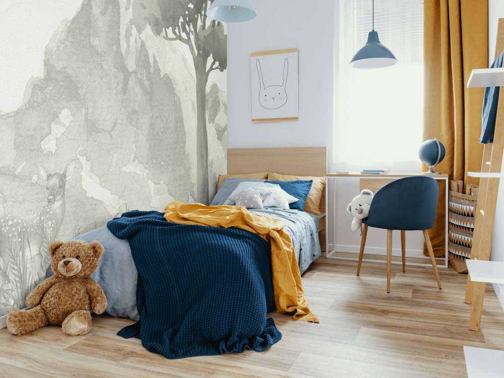 Góra w kolorze zielonym