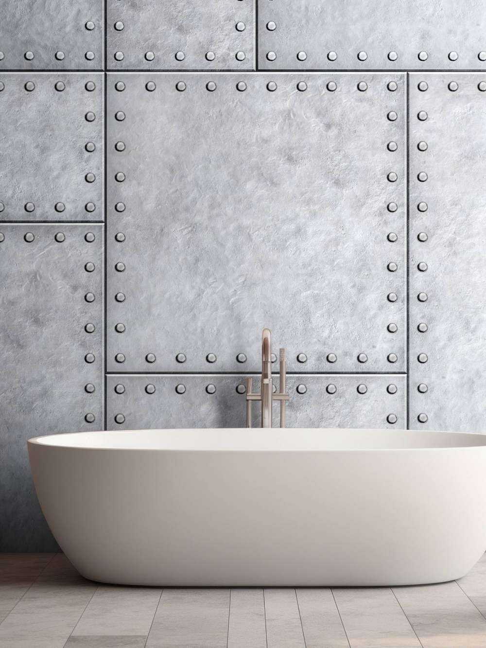 Metalowa płyta pancerna