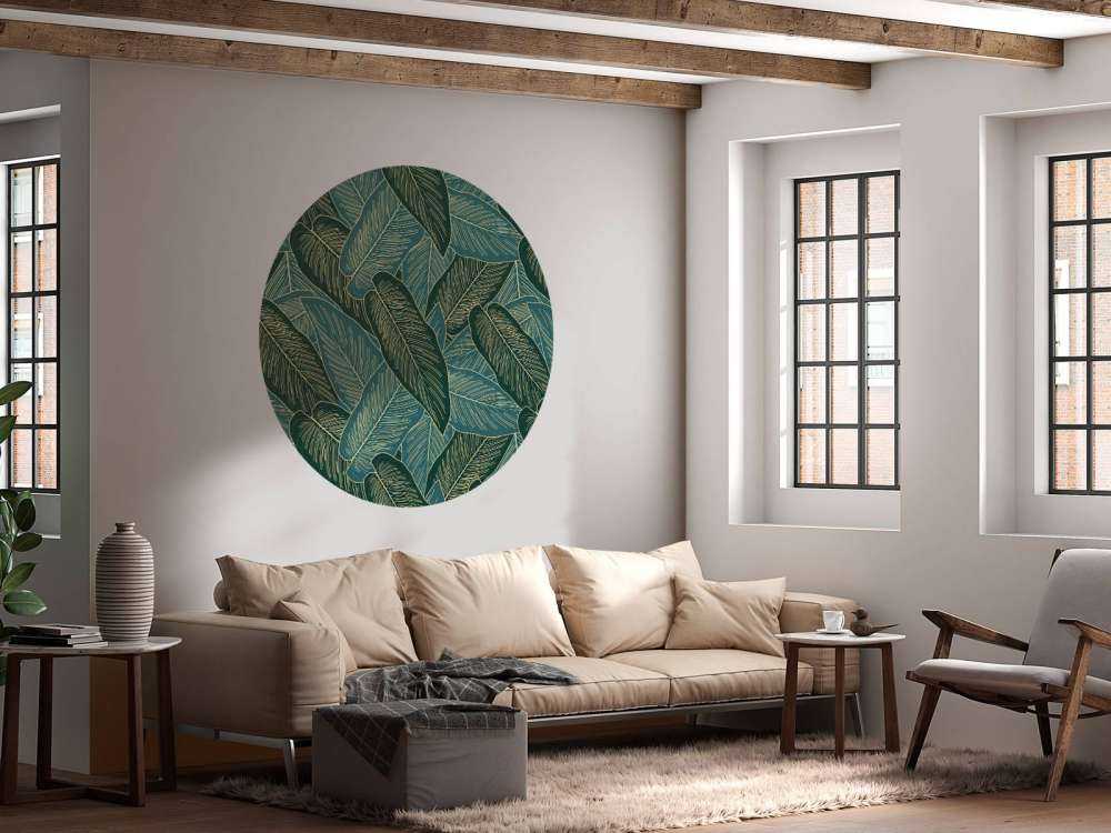 Złoty rozszczepiony liść