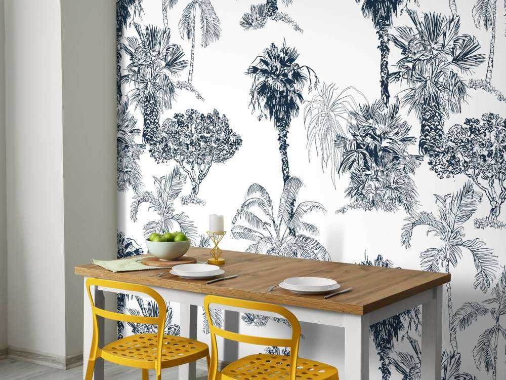 Tropikalne palmy i drzewa