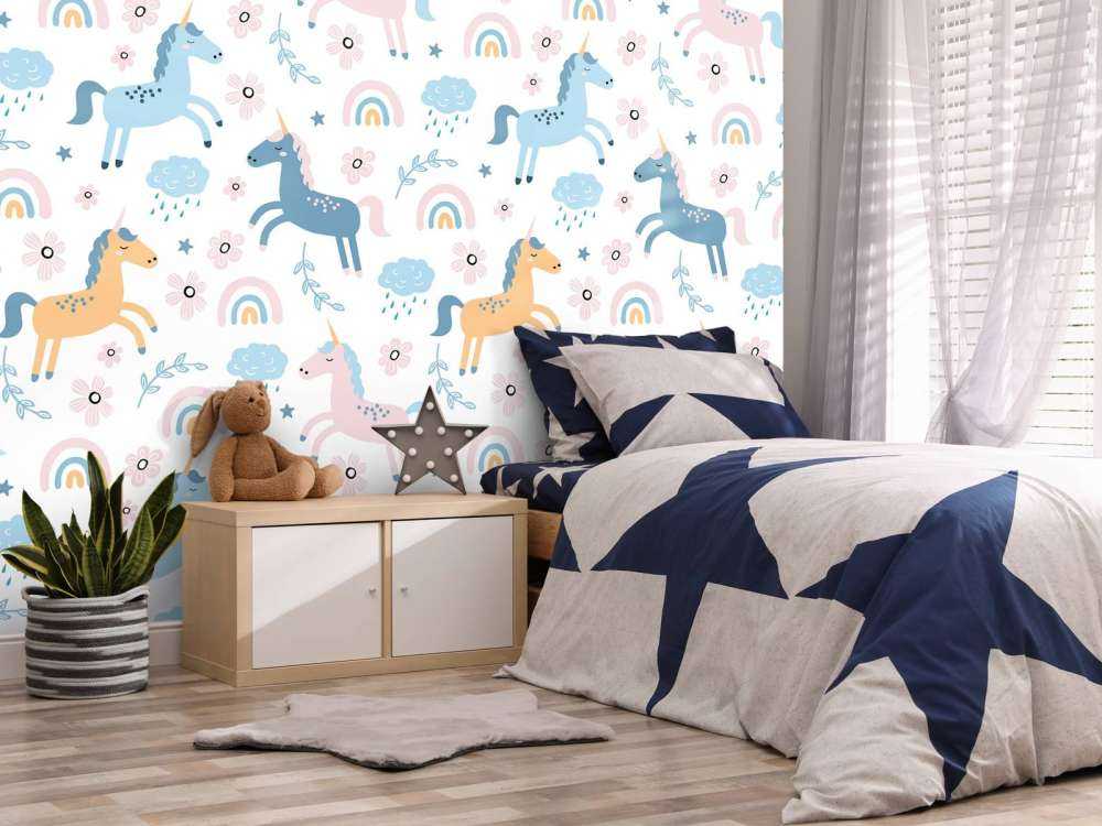 Jednorożec z tęczą