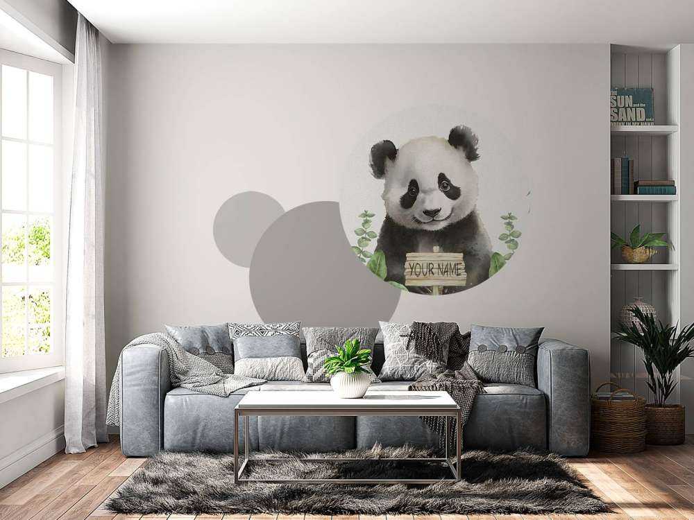 Młoda panda w dżungli