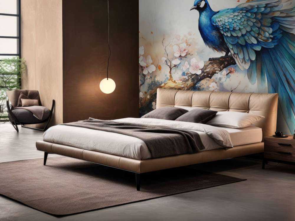 Paw w Wiosennej Mgle