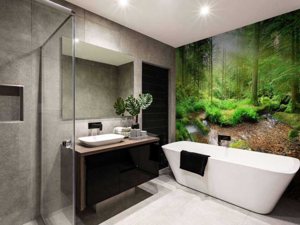 Urokliwy krajobraz leśny