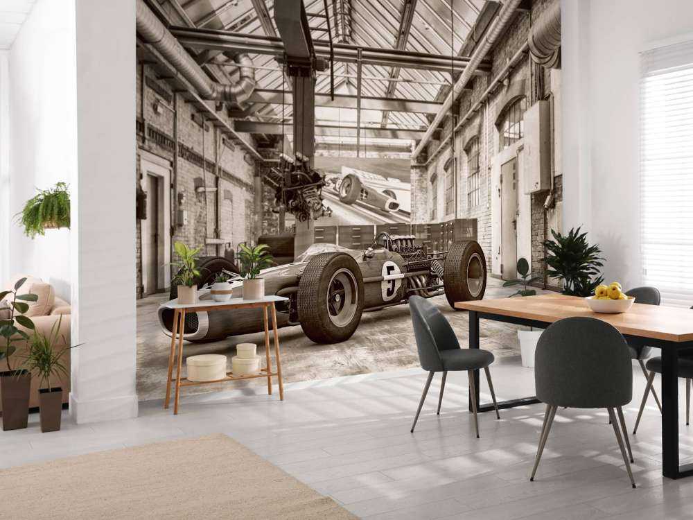 Stary samochód wyścigowy