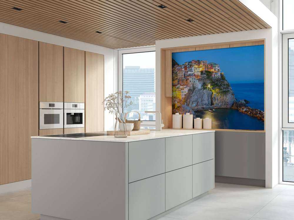 Włoskie miasto nocą