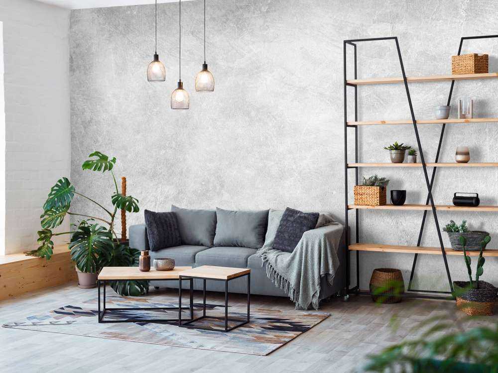 Struktura z błyszczącego betonu