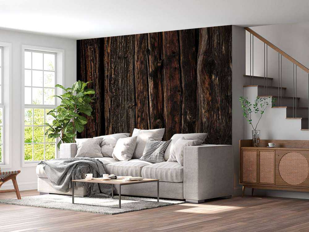 Ciemne, stare drewno