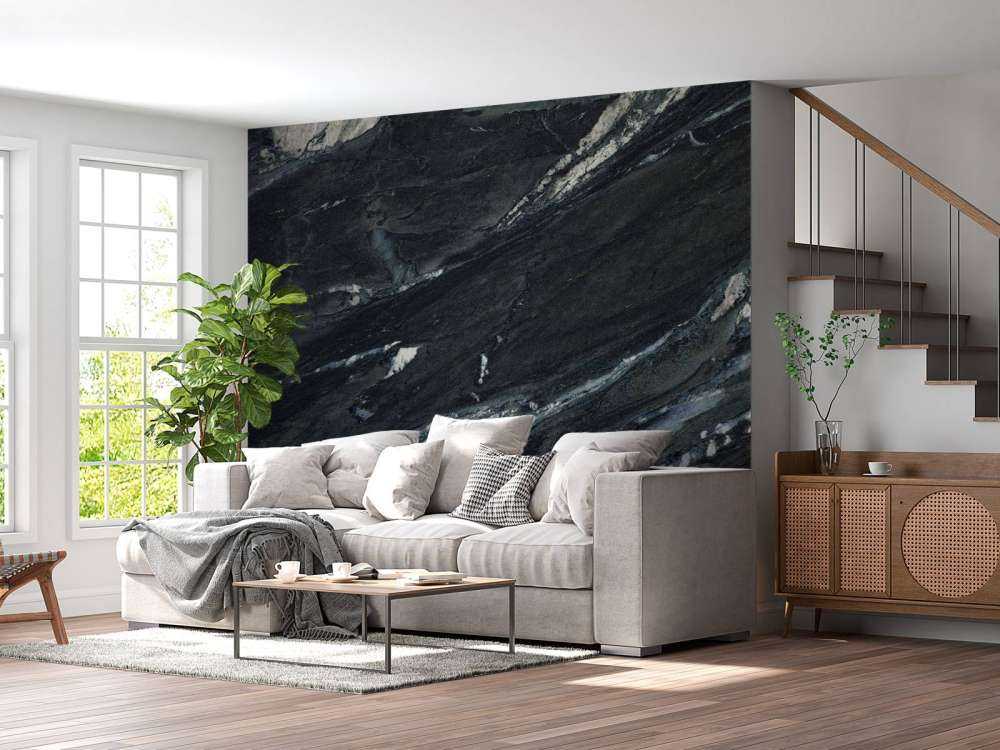 Zielono-niebieski marmur