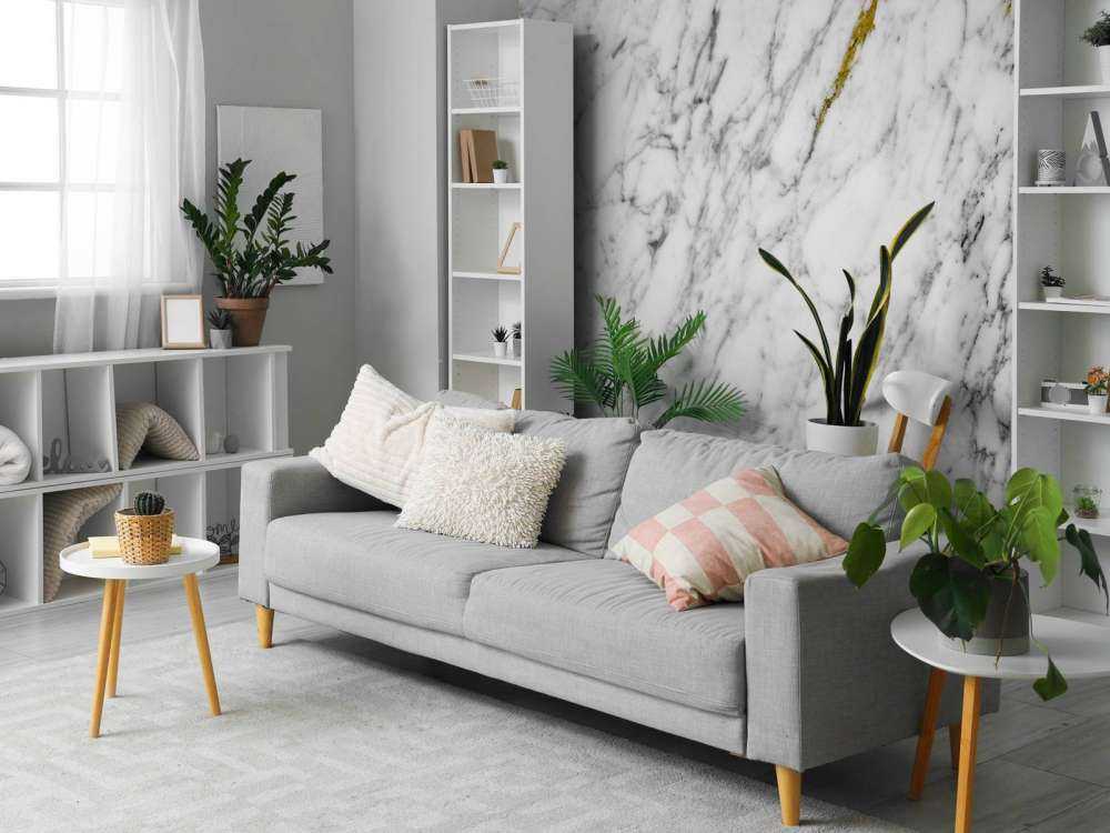 Marmur w kolorze białym i czarnym