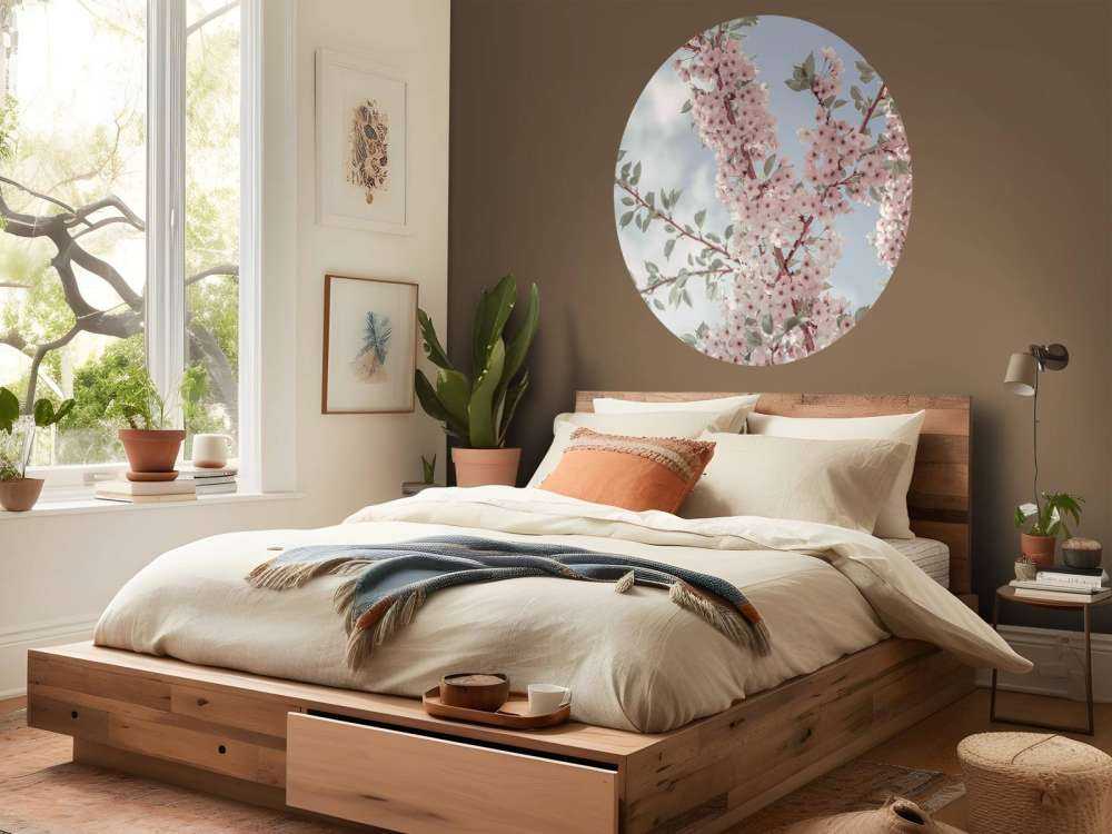 Rozkwitające kwiaty od dołu