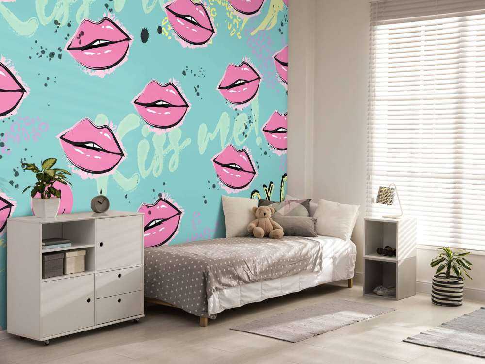 Kiss kiss turquoise