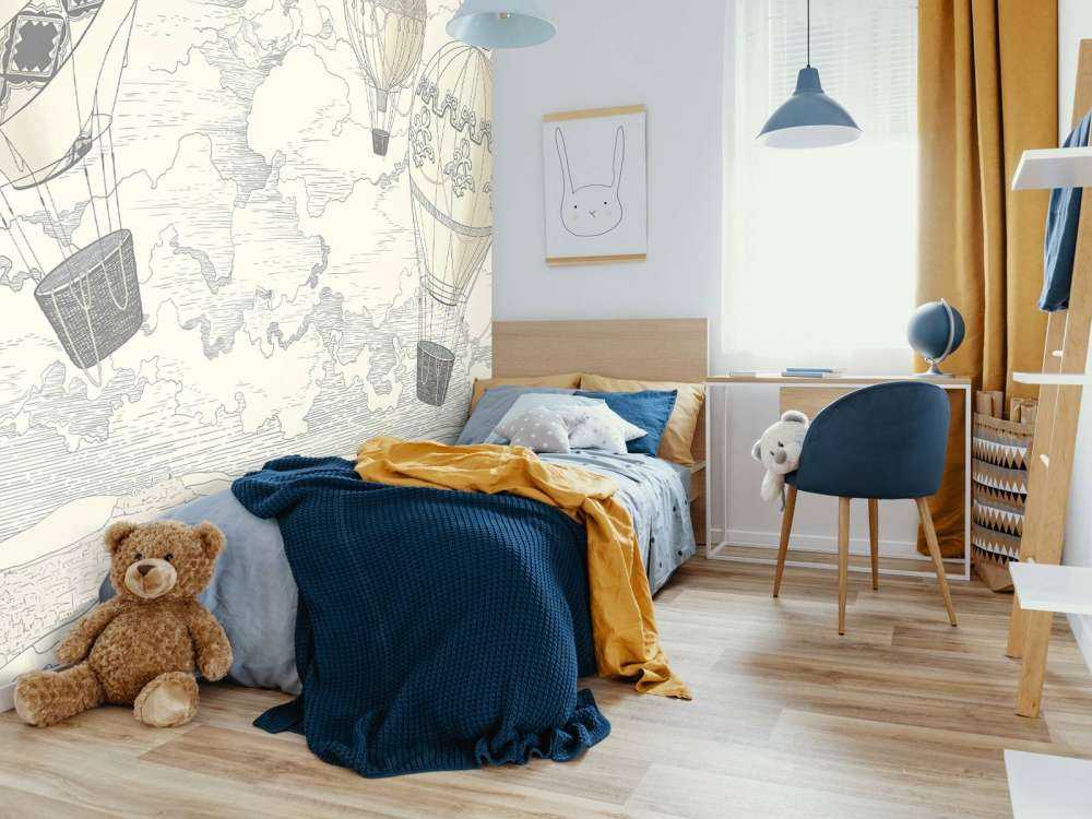 Białe nowoczesne balony na gorące powietrze