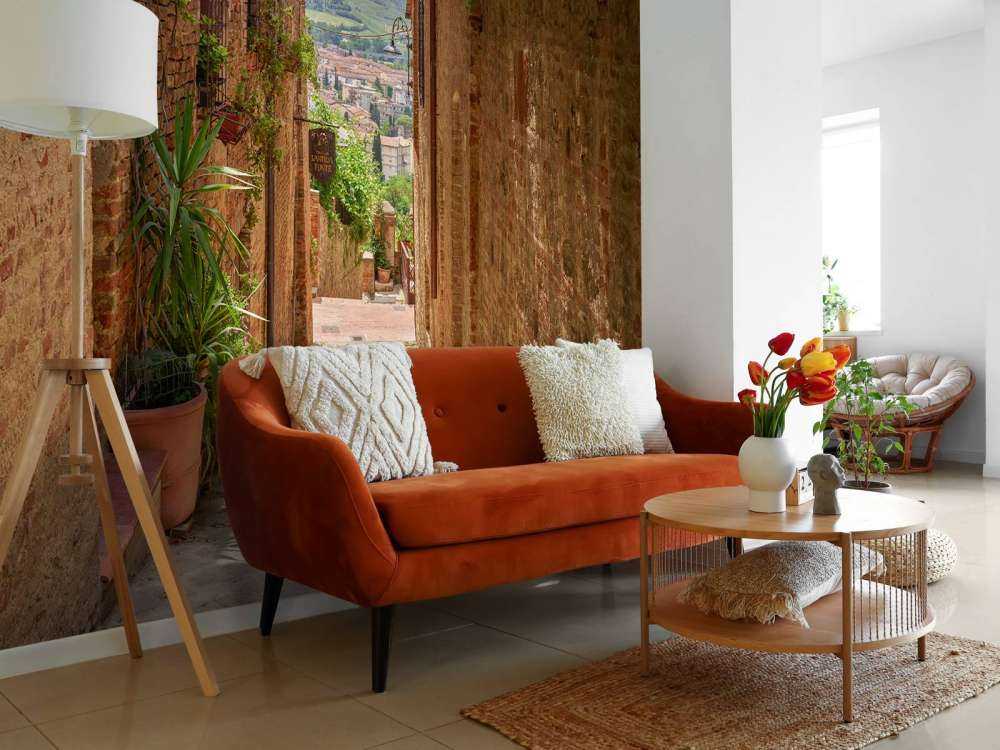 Szeroki widok na ulicę