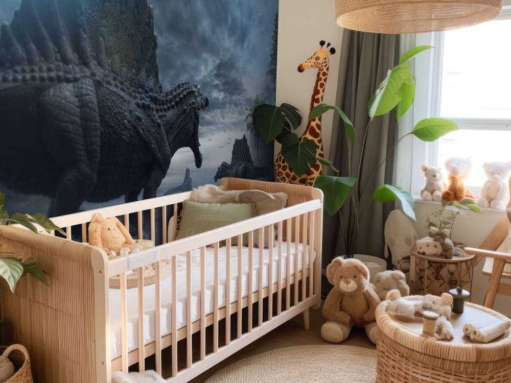 Grupa spinozaurów na terenie łowieckim