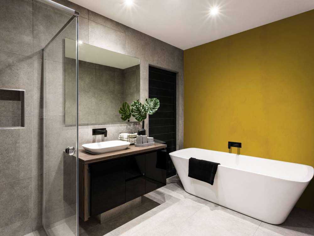 Beton żółto-brązowy