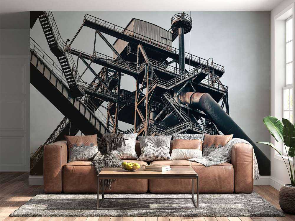 Opuszczona fabryka stali