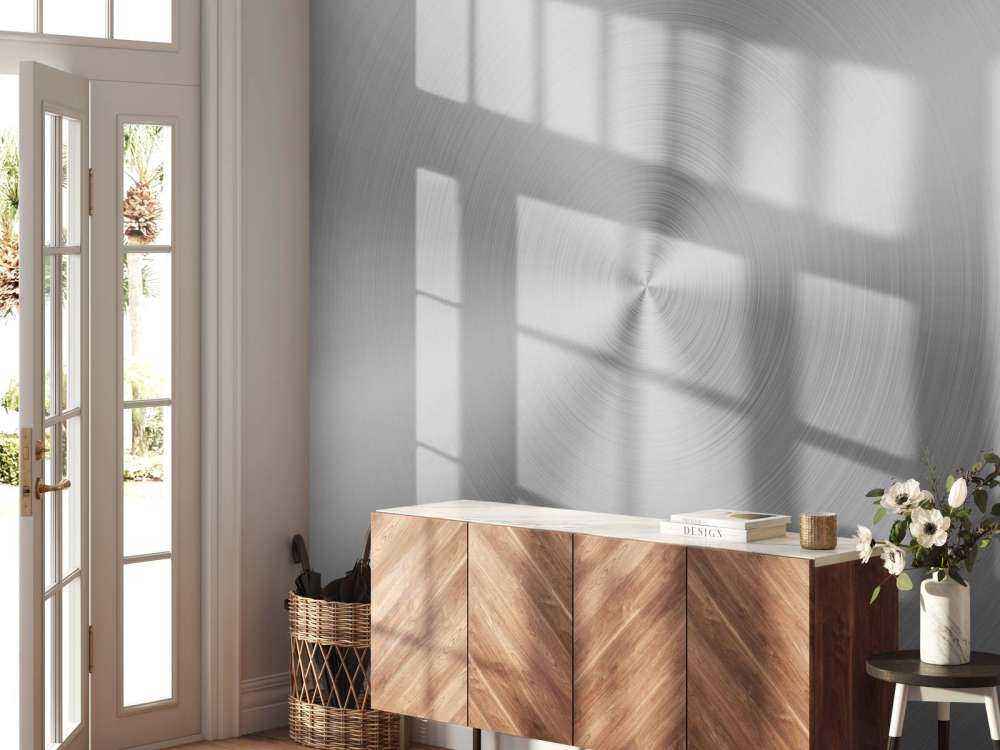 Radialna tekstura metalowa