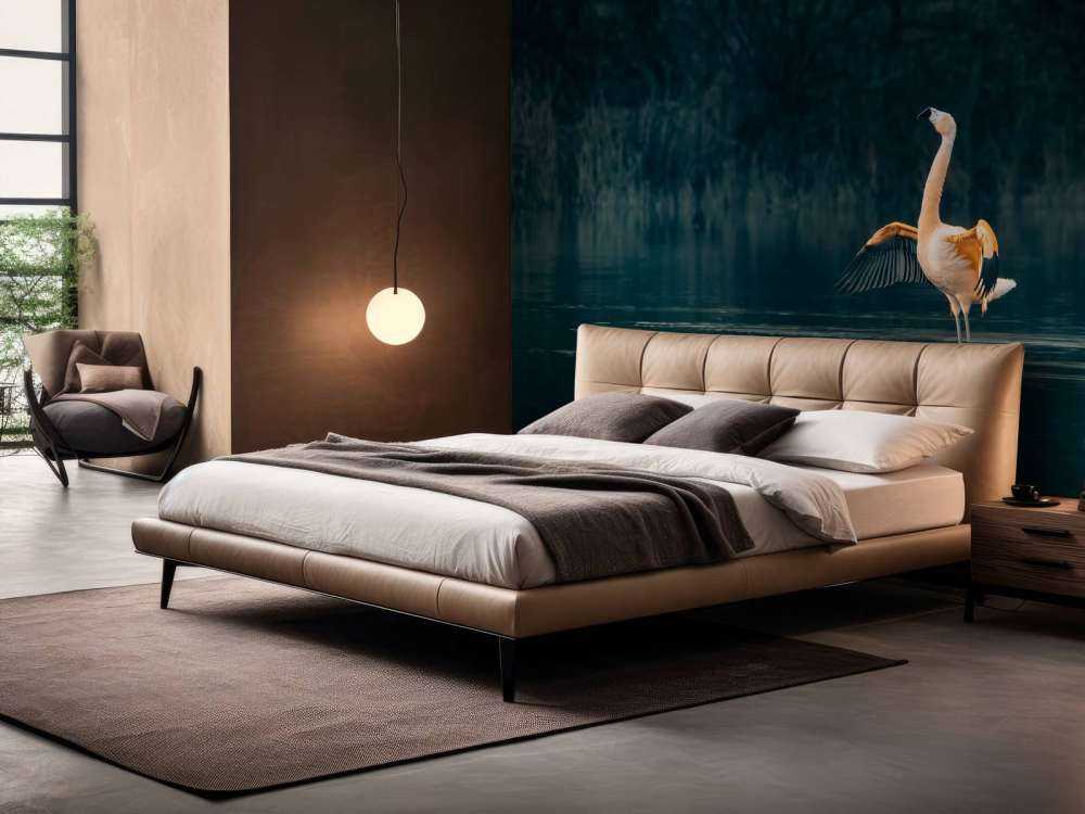 Flaming w opuszczonym jeziorze