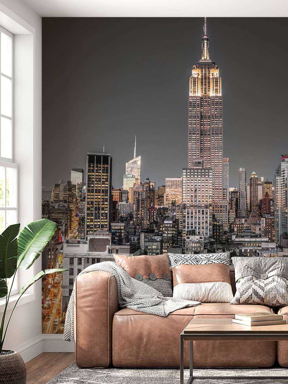 Empire State Building wieczorem