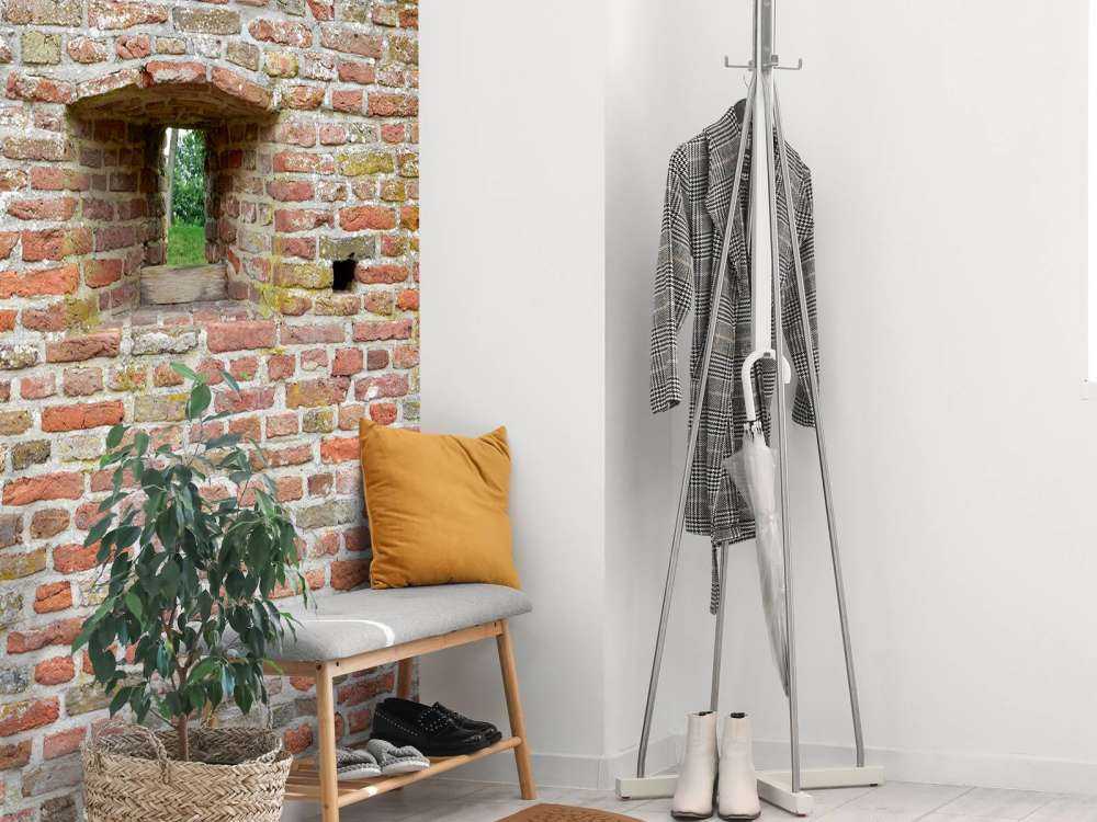 Mur miejski z widokiem na przyrodę