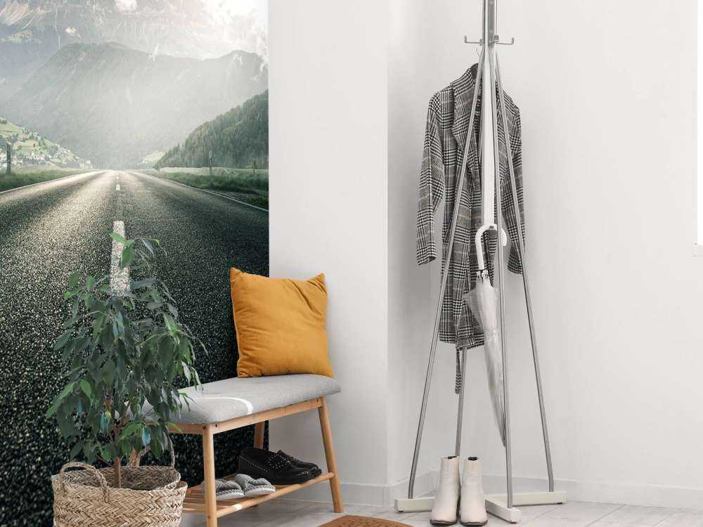 Droga w krajobrazie górskim