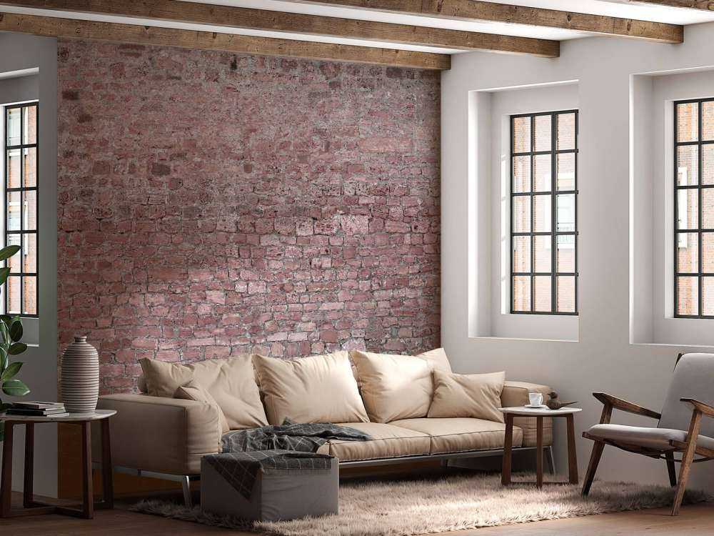 Ściana ze starych kamieni