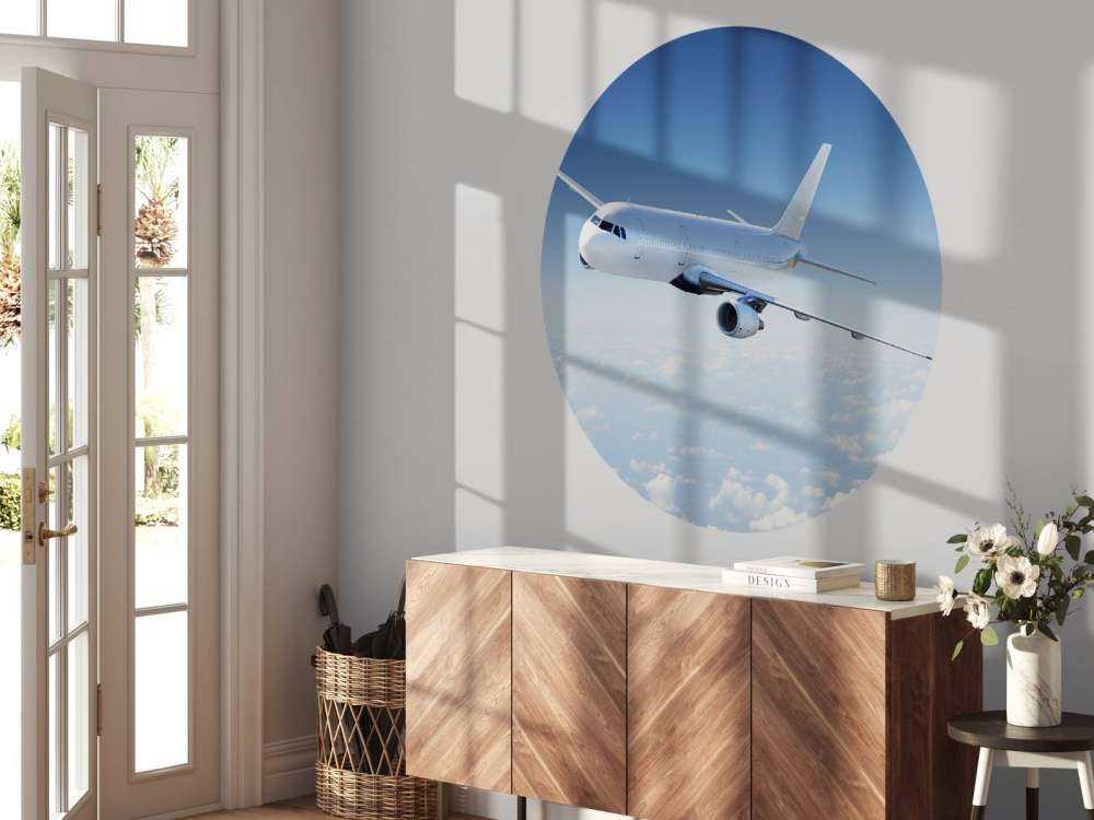 Samolot nad chmurami