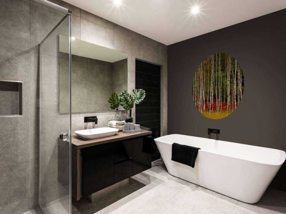 Brzozy na skraju lasu