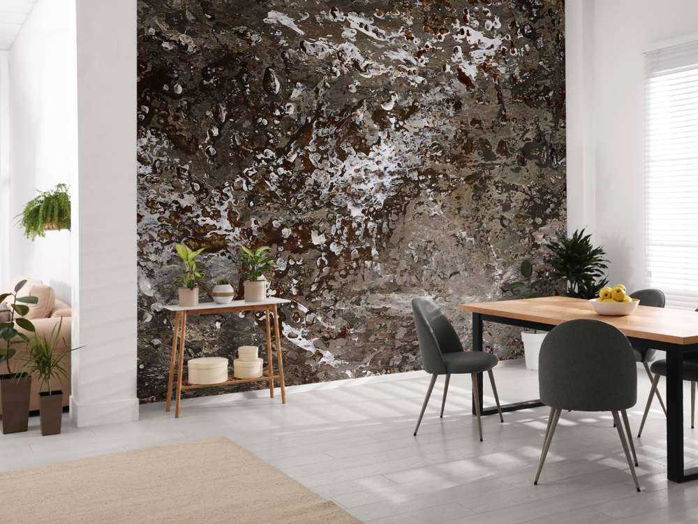 Struktura malowana antracytamicznie