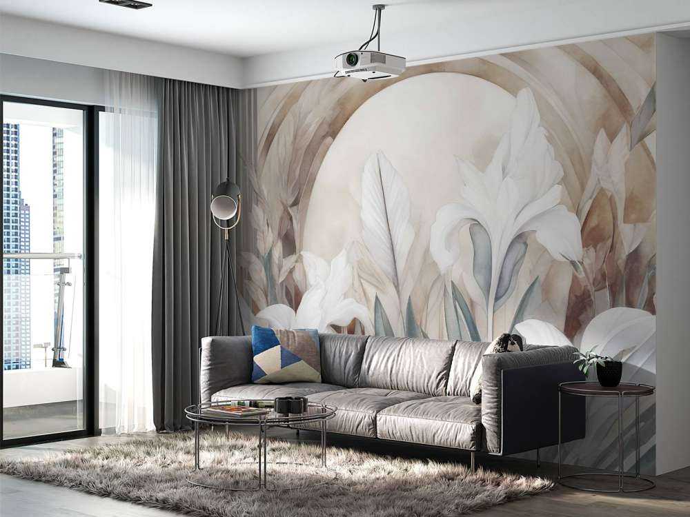 Irysy o wschodzie słońca szare