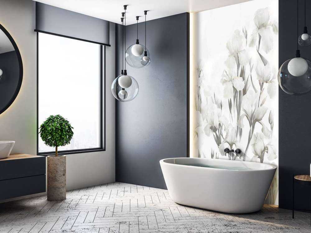 Irysy Tańczą Bezszwowo Ciepły Beż