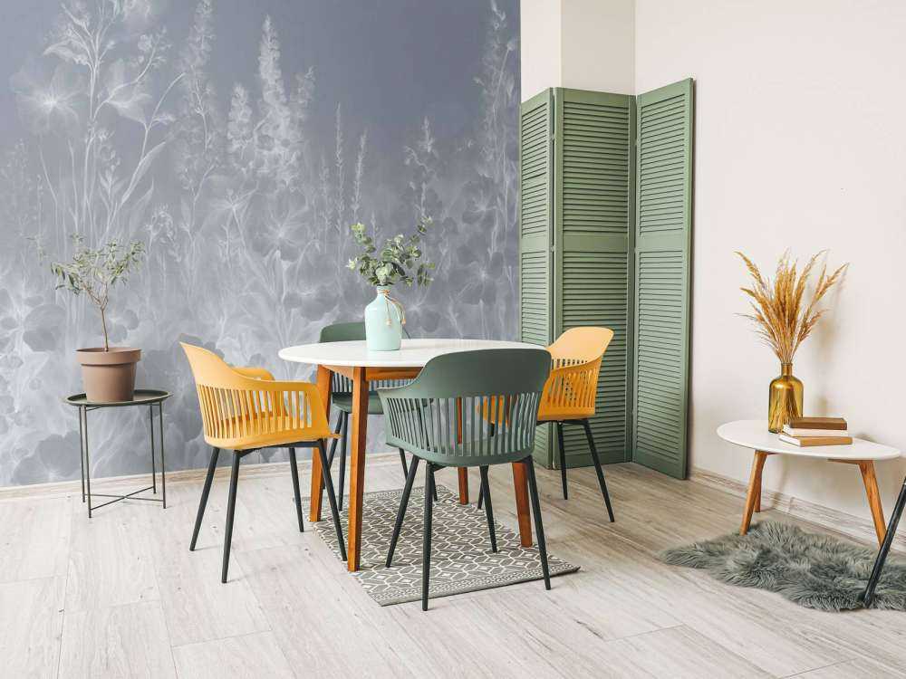 Tender angielski ogród - szary