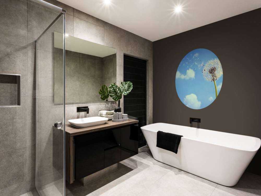 Latające nasiona mniszka lekarskiego