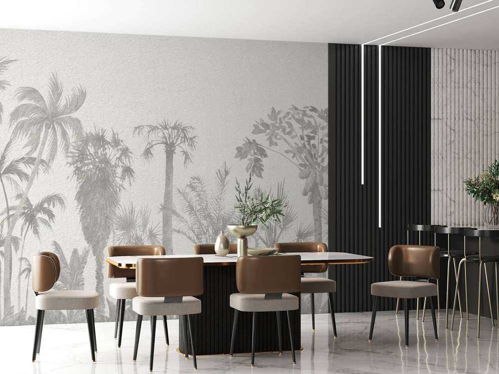 Dżungla w odcieniach szarości