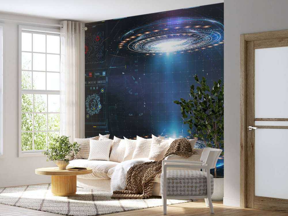 Futurystyczna tablica rozdzielcza