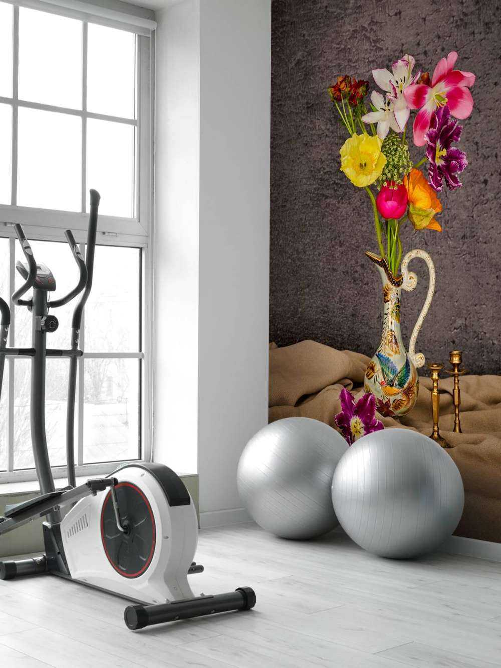 Kwiaty w klasycznym wazonie