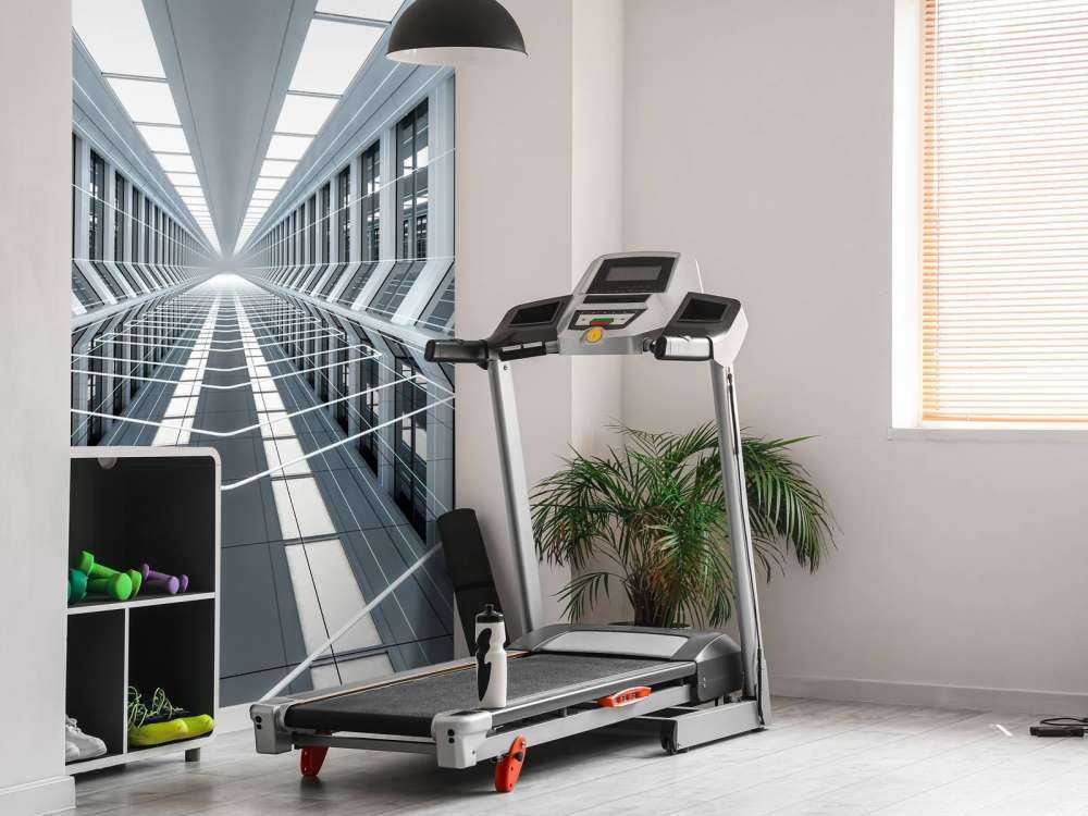 Korytarz 3D w biurze