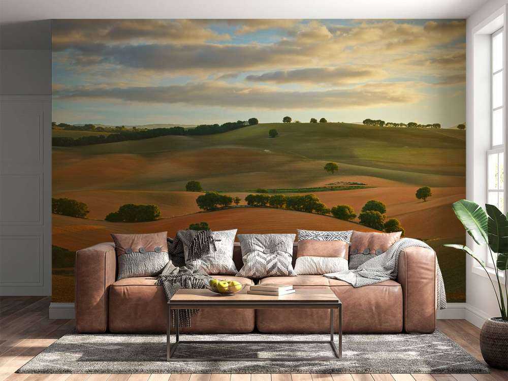 Wzniesiony krajobraz