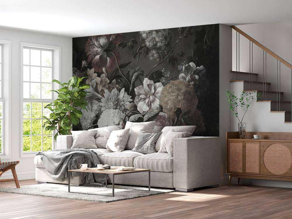 Bukiet z makami i krokusami