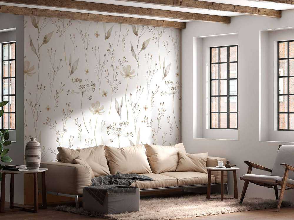 Sepiowy Szkic Natury