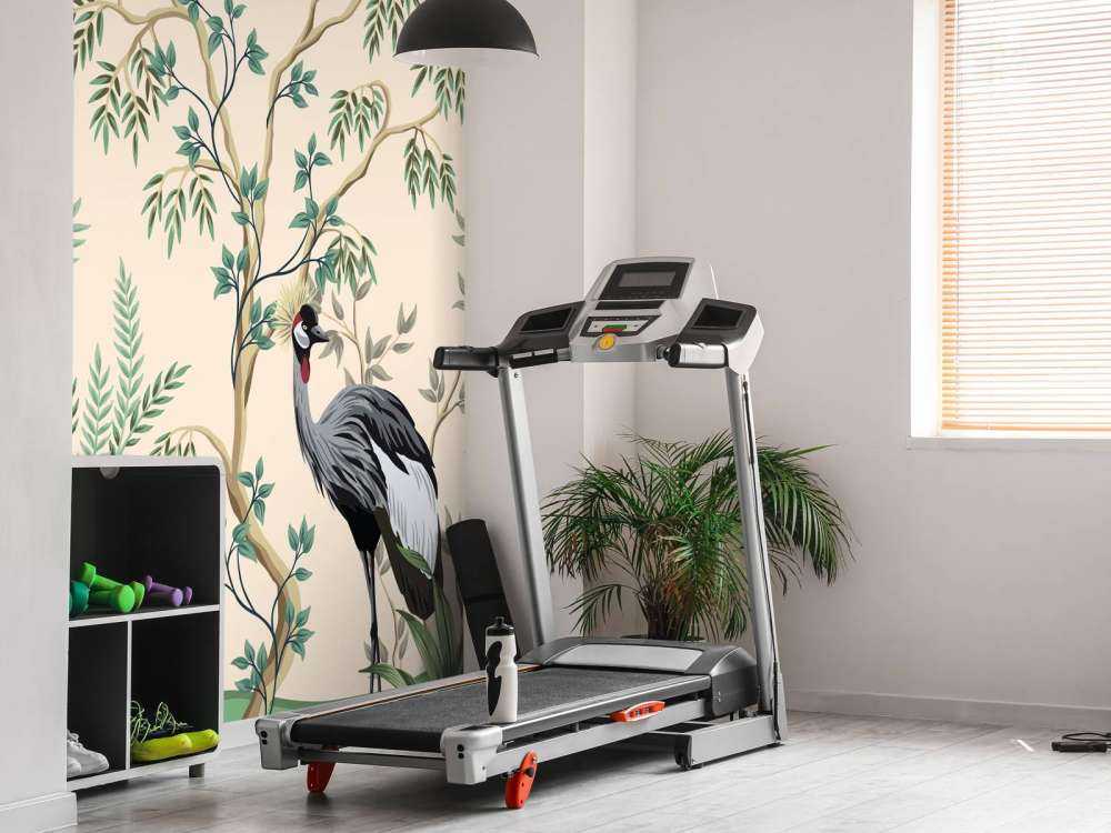 Ilustracja przedstawiająca żurawie