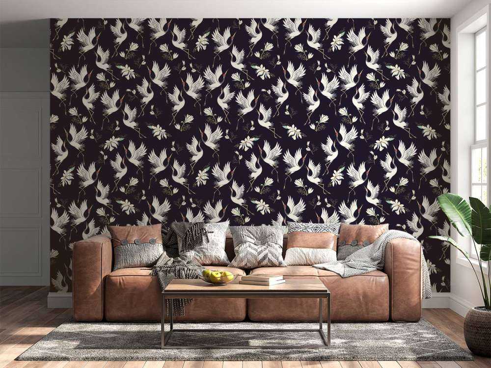 Wzór latającego żurawia