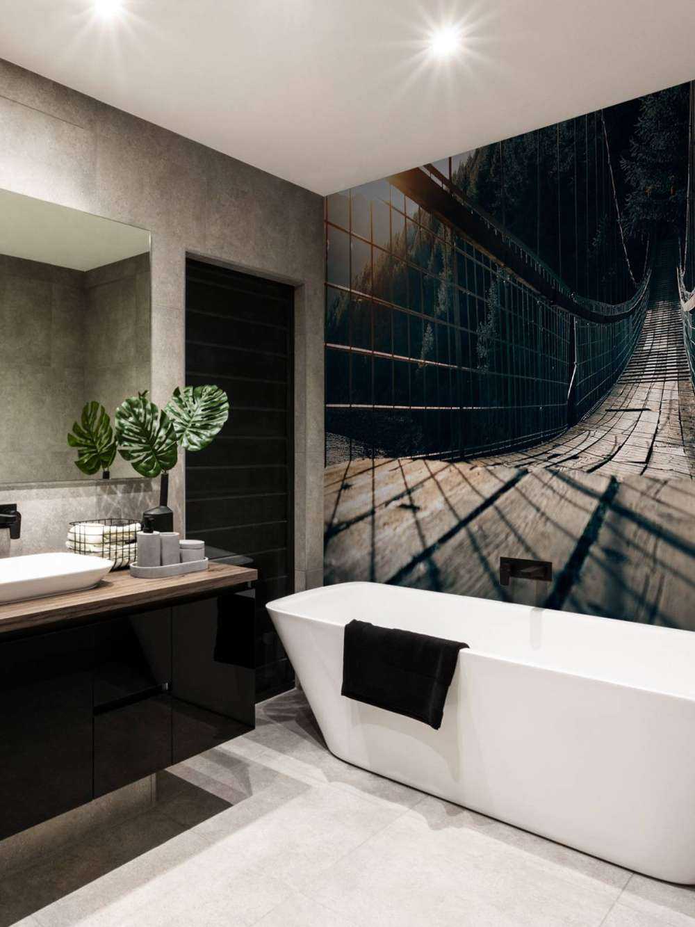 Most wiszący stalowy