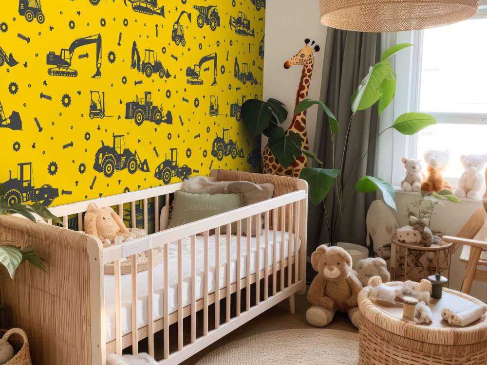 Ruch budowlany żółty