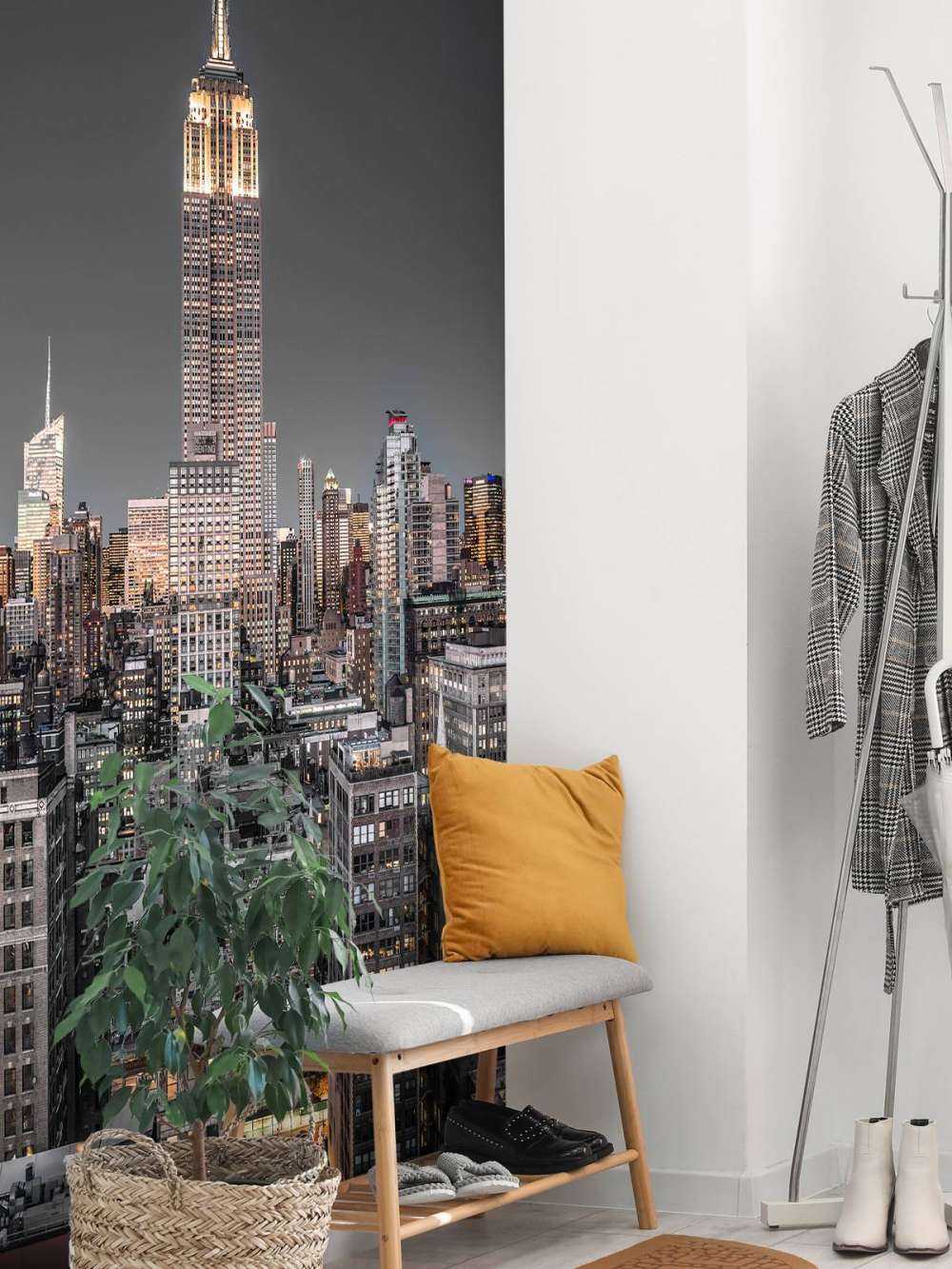 Empire State Building wieczorem