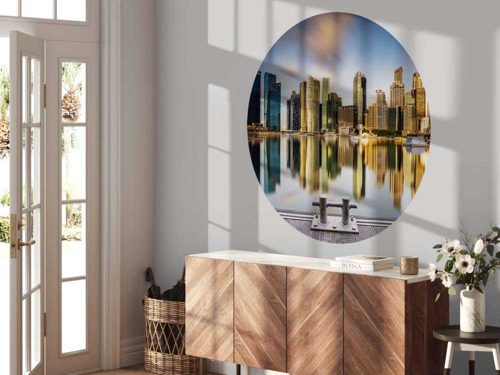 Golden Morning in Singapore