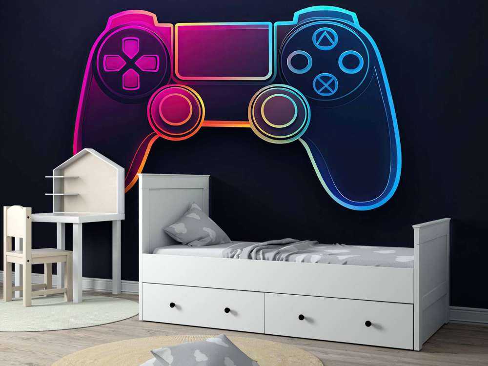 Neonowy kontroler do gier