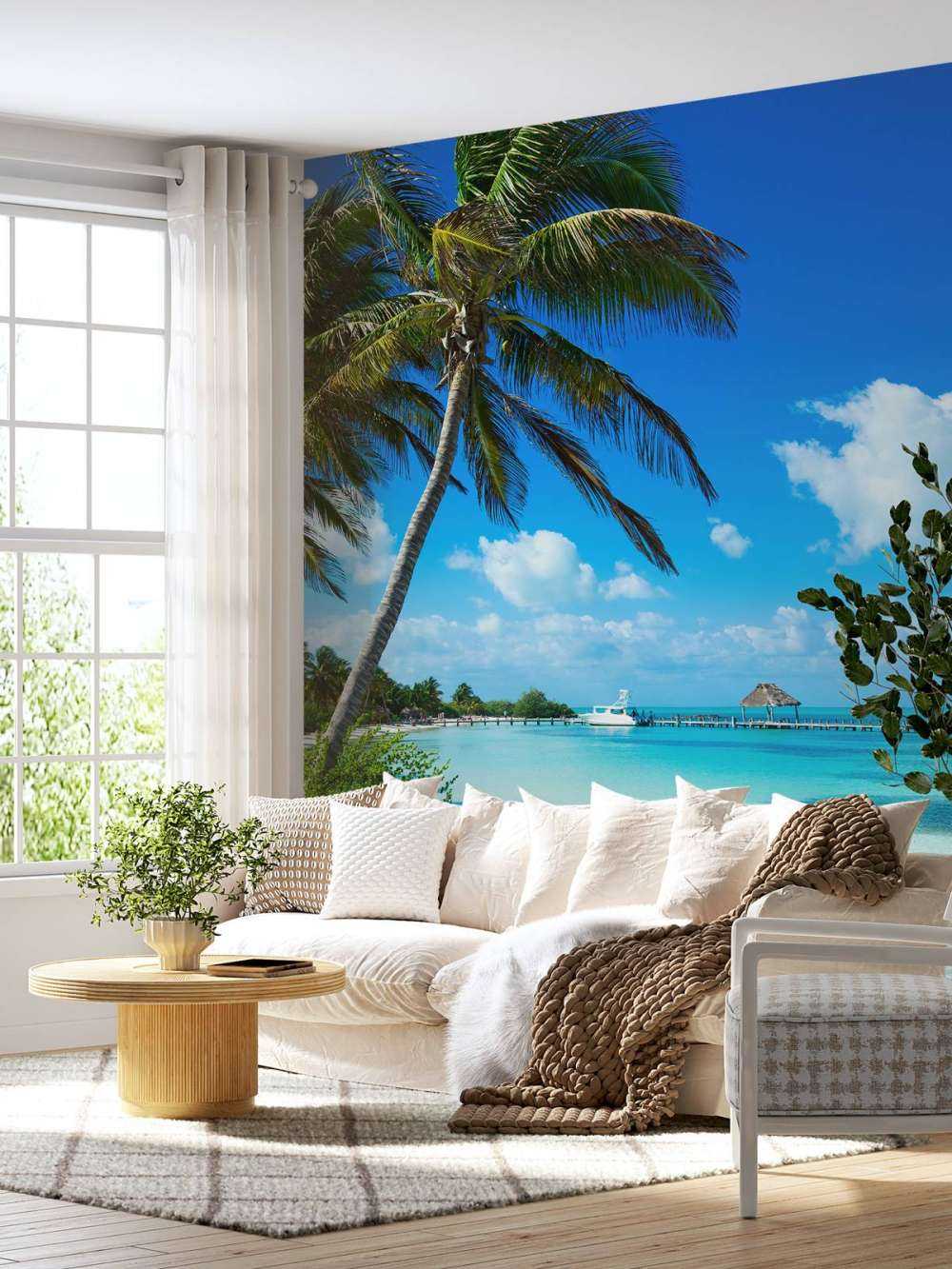 Czysty błękitny ocean